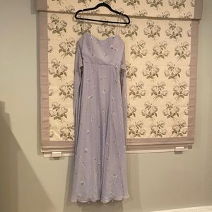 Jenny Yoo Long Bridesmaid Dress Kiara Print